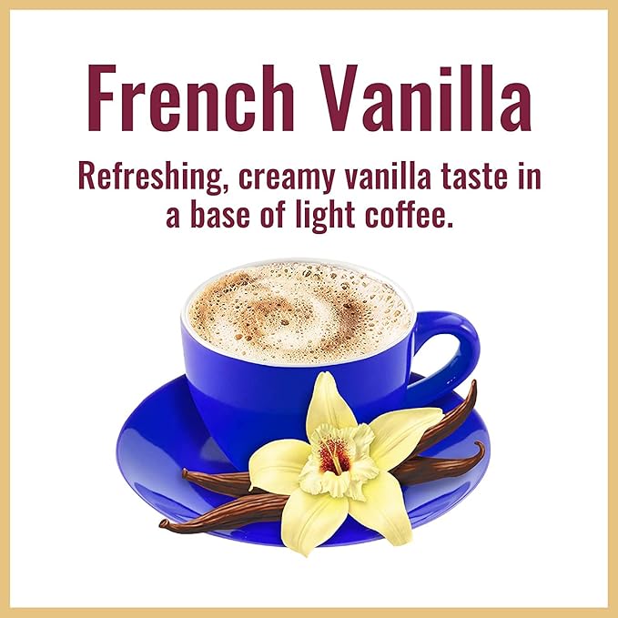 Hills Bros. Cappuccino Mix – Rich, Frothy Coffeehouse-Tasting Instant Drink Mix – Quick and Easy Preparation – Perfect for Hot & Iced Drinks & Creaming Coffee – Starter Variety Bundle, 3 Packs of 16oz