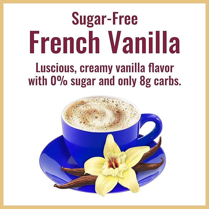 Hills Bros. Cappuccino Mix – Rich, Frothy Coffeehouse-Tasting Instant Drink Mix – Quick & Easy Preparation – Perfect for Hot & Iced Drinks & Creaming Coffee – Sugar-Free Variety Pack, 3 Packs of 12oz