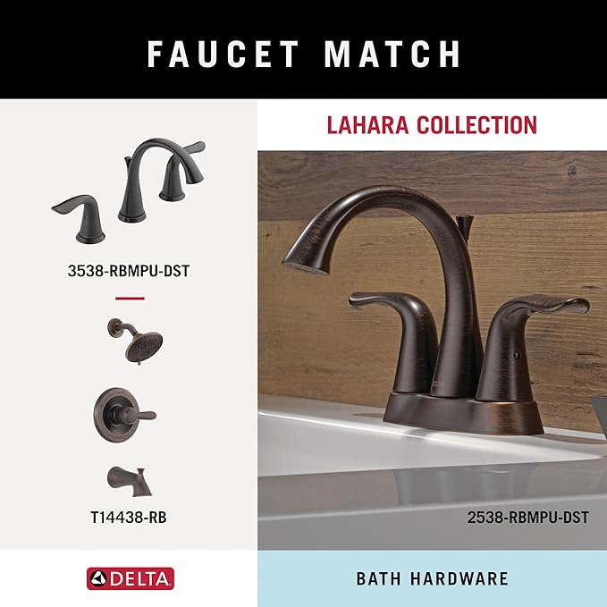 Delta Lahara (1-Pack) Hand Towel Holder Venetian Bronze Towel Racks for Bathroom Wall Round Towel Ring Holder for Bath Towel Hanger for Kitchen, Bathroom Accessories 73846-RB