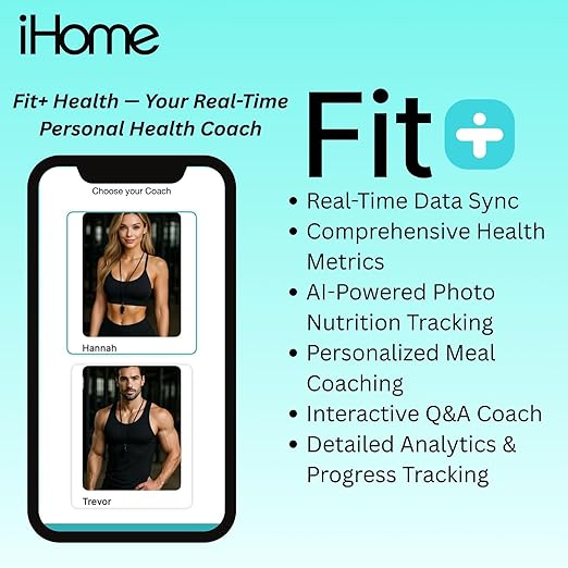 iHome Digital Scale, Bathroom Scale, Batteries Included, Scale Body Weight, Weight Scale, Digital Scale, Bathroom Scales for Weight, Digital Scales for Body Weight (White)