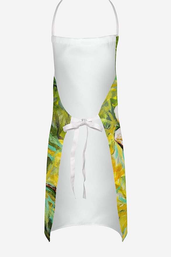 Caroline's Treasures Cardinal with Magnolia Apron Cooking Kitchen Server Baking Crafts Gardening for Adult Women Men, Unisex, Large, Multicolor