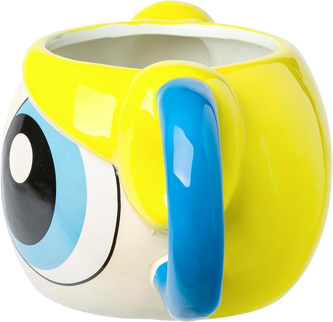 Silver Buffalo Powerpuff Girls Bubbles Ceramic 3D Sculpted Mug, 20 Ounces