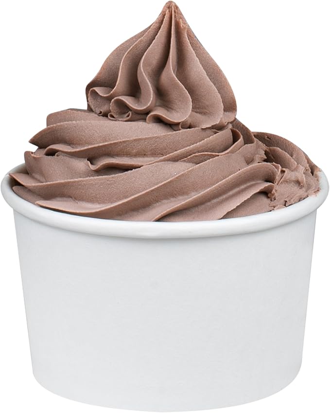 Restaurantware White 3 Count To Go Cup Disposable 3 x 3 x 1.8 Inches Paper Mini Cup Grease-Resistant Cup Recyclable Durable Design