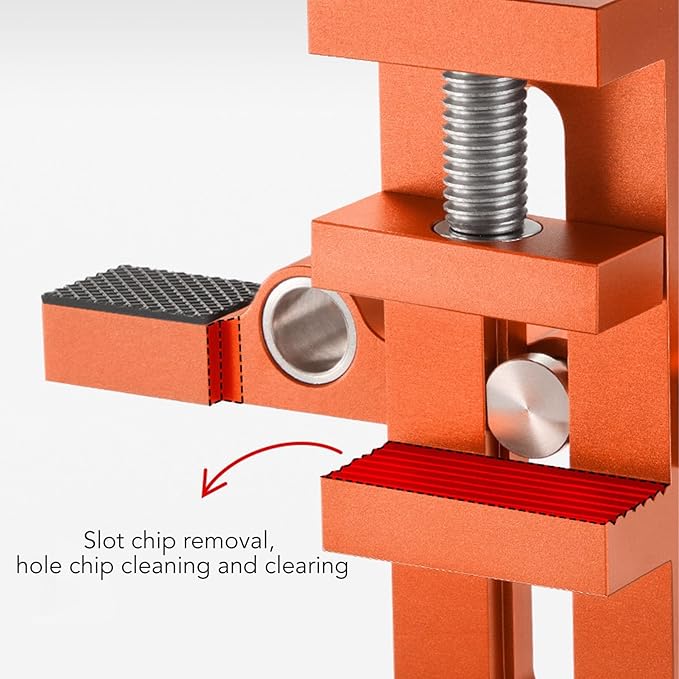 ViaGasaFamido Cabinet Door Mounting Fixture, Adjustable Aluminum Alloy Positioner for Installation of Cabinets, Kitchens and Bathrooms