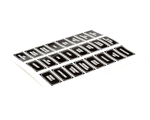 Wilbur Curtis WC-39350-02 Label Panel, Flavor Pcgts Curtis