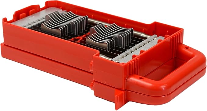 Prince Castle Saber King Red Tomato Blade & Pusher Set - 3/16" Slices, for 4 Tomatoes - Vegetable Chopper and Kitchen Chopper Replacement Blade, Tomato Slicer Commercial Tool
