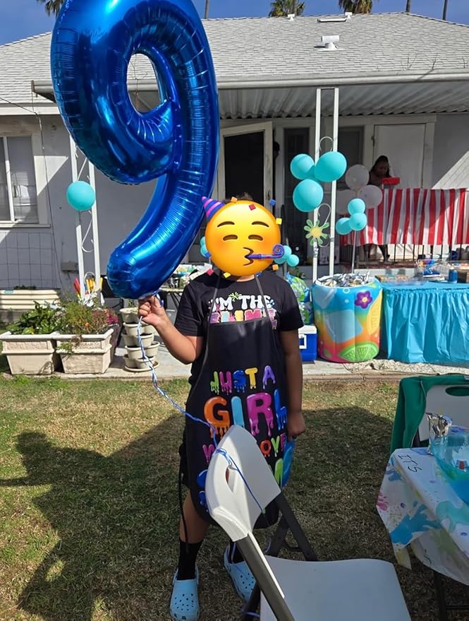 Dark Blue Number Balloon 19, Number Balloons, 40 Inch Ballon for 19th Girl Boy Birthday Party, Photo Prop, Wedding Anniversaries Events Decor