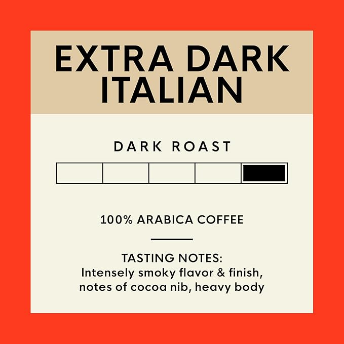 San Francisco Bay Coffee - Dark Roast Whole Bean Coffee - Extra Dark Italian (2 lb bag)