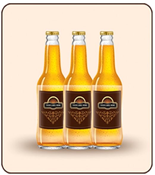 FastLabel Fermentation Accessories - Standard 12oz Beer Bottle labels - Never scrub a bottle again brought to you by FastFerment
