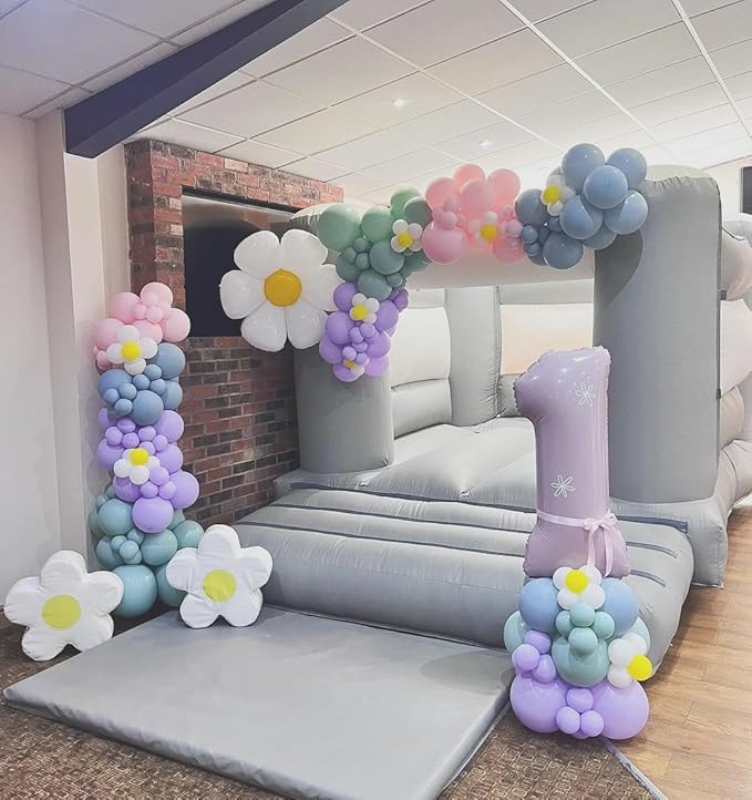 Numbers Balloon 3, 40 Inch Large Cream Purple Balloon for Three Year Old Birthday Decor, 3 13 30 31 Birthday Party Decorations for Wedding Supplies