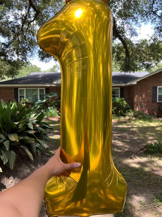 Number Balloons Big 11 11st Birthday Gold Party Decorations for Women Men, 40 In 11st Balloons for Engagement, Wedding, Celebration Party, Graduations, Photo Shoot