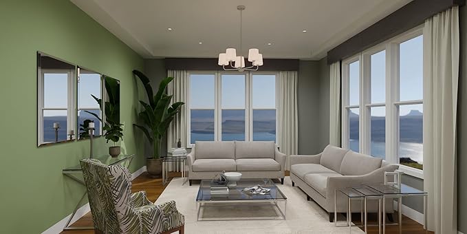 Quoizel Gallagher 1-Tier Chandelier, 28 Inch 5-Light Brushed Nickel Hanging Ceiling Light Fixture, Max Adjustable Height 52", Modern Industrial Design for Dining, Living Room, Kitchen or Office