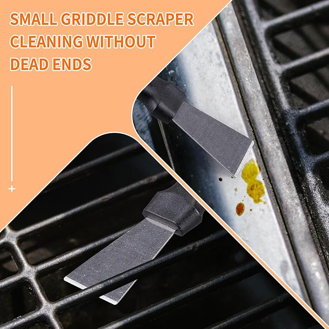 5 PCS Grill Cleaning Kit Tool for Blackstone Accessories,Grill Stone Cleaning Bricks Brush,Griddle Scraper,Pumice Flat Top Griddle Cleaning Stone for Removing Stains