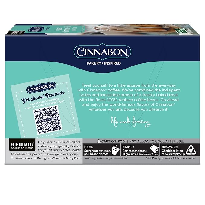 Cinnabon® Classic Cinnamon Roll Coffee, 60ct