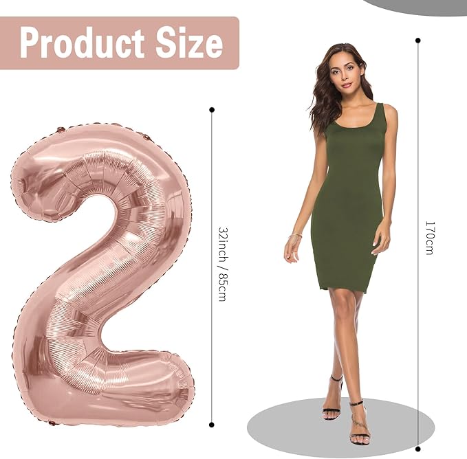 2026 Rose Gold Balloons 42 Inch Rose Gold Foil 2026 Balloon Numbers For New Years Balloons New Years Eve Party Supplies Nye Decorations Happy New Year Decorations 2026 Graduation Decorations