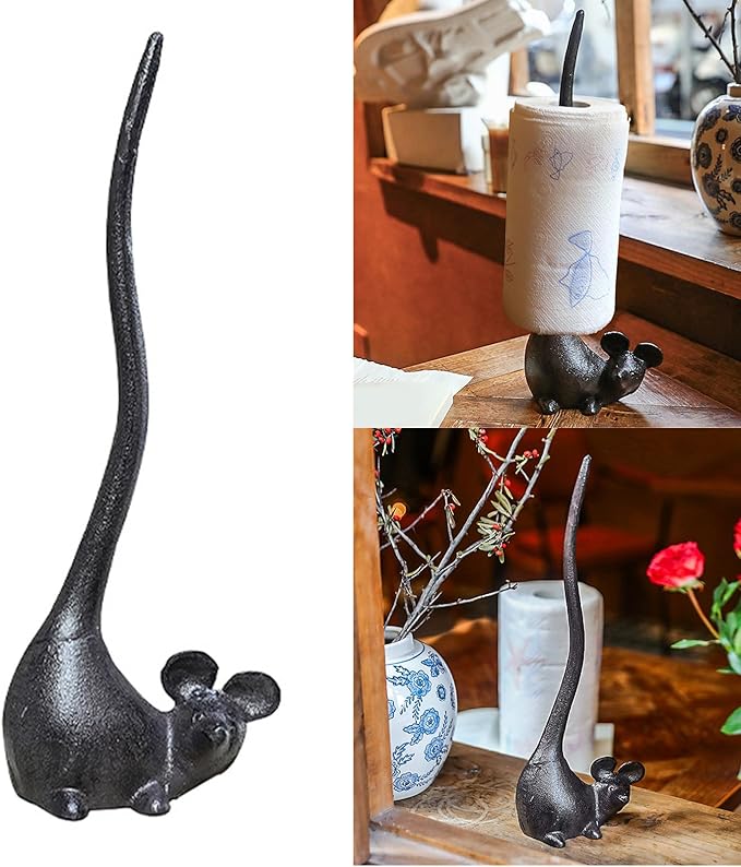 Metal Stand Design Standing Rack for Bathroom Kitchen Countertops Stabilized Base Kitchen Towel Stand