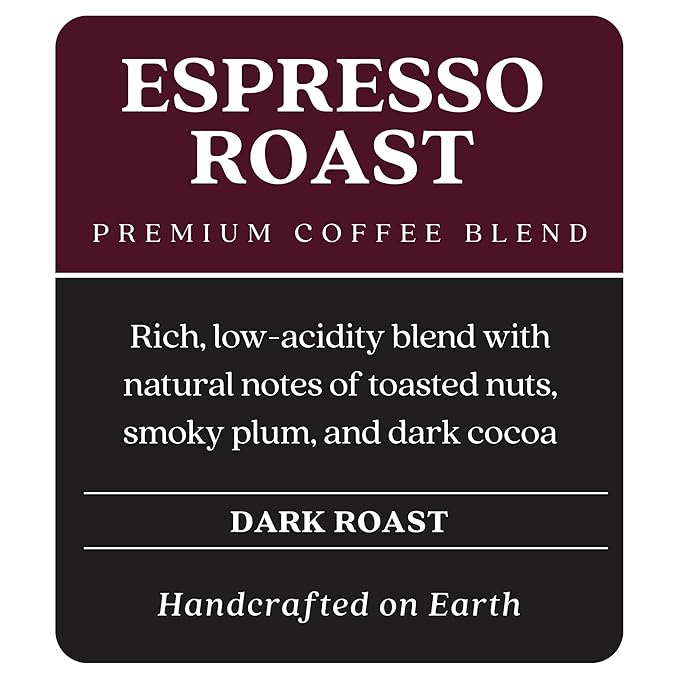 Copper Moon Premium Espresso Bold Roast Regular Whole Bean Coffee 2 lb.
