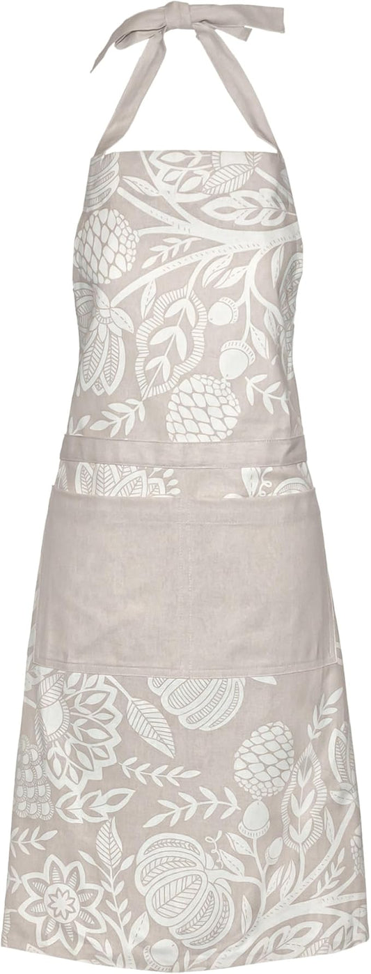 Boston International Apron with Front Pocket Premium Cotton Kitchen Cooking Baking Chef Gifts Aprons, One Size Fits Most Adults, Francis