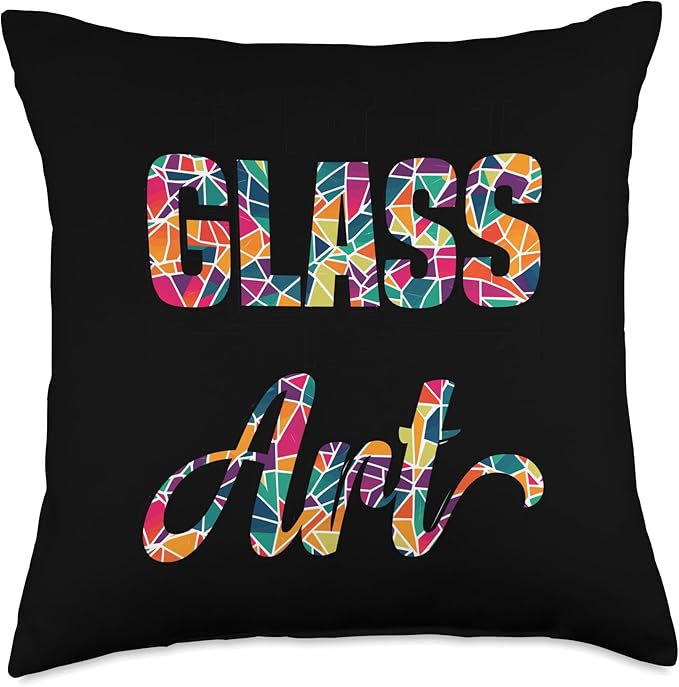 Stained Glass Paint Glass Sheets Stained Glass Artist Throw Pillow