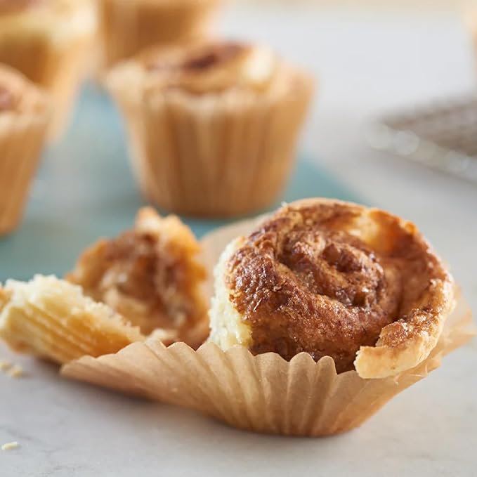 PaperChef - Mini Parchment Baking Cups - Easy Release, Non-Stick Paper - 90 Count