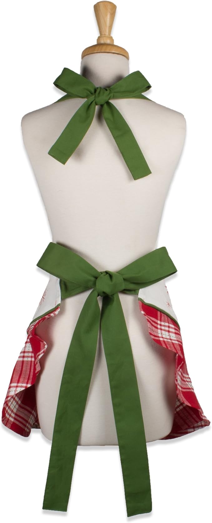 DII Women's Christmas Kitchen Apron Adjustable Adult Size for Cooking, Baking, Crafting & Entertaining