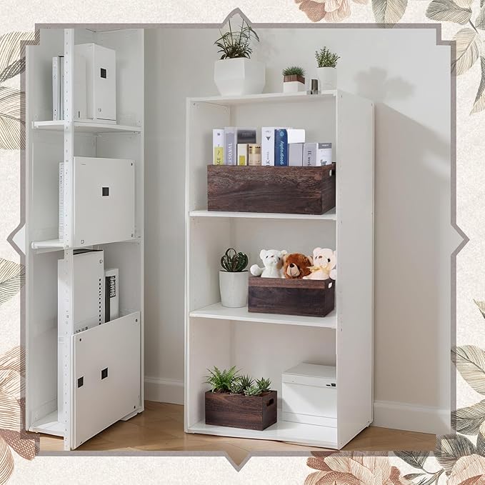 AceOrbit Set of 6 Wood Crates with Handles, Rustic Decorative Storage Boxes Distressed Wooden Nesting Display Baskets for Farmhouse, Wedding, Party Storage Display Supplies (Dark Brown)