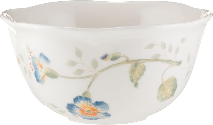 Lenox 806737 Butterfly Meadow Dessert Bowl, Multicolor, 1 Count (Pack of 2)
