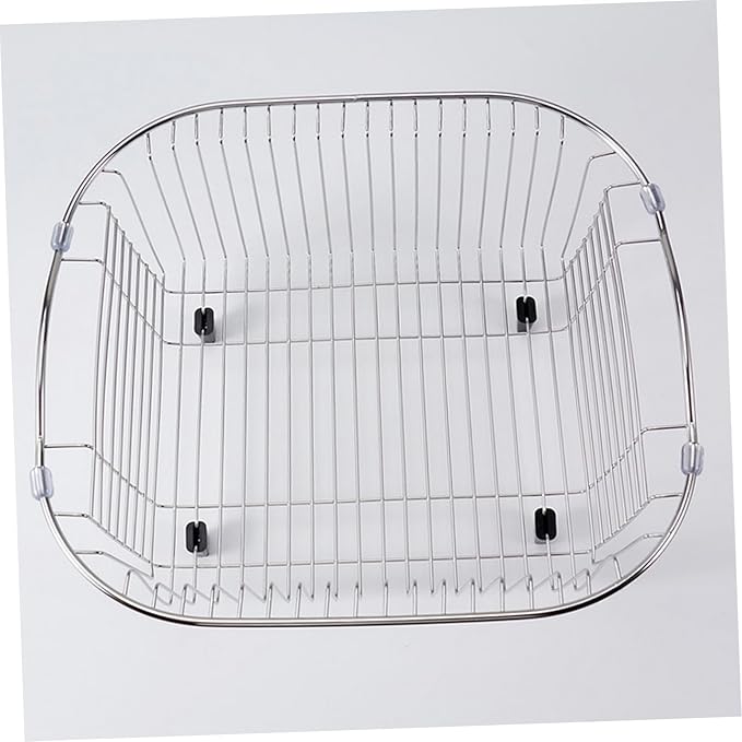 HOMSFOU 10pcs Kitchen Sink Drain Rack Feet Non- Protector Replacement Feet for Dish Drying Racks Prevent Scratches and Marring Sink