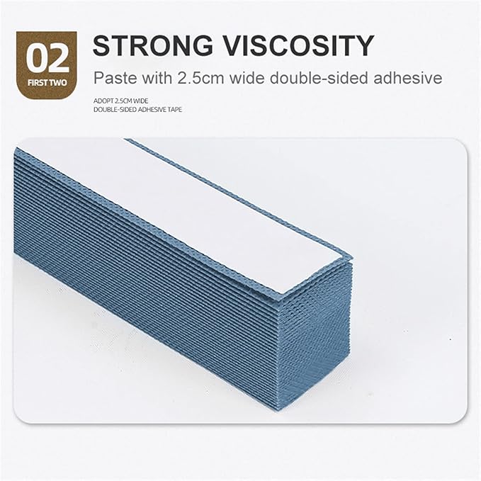MALOKI Pleated Window Blinds,Temporary Blinds Cordless No Drill Paper Shades for Window Door Stick on No Screw Room Darkening Shades for Bedroom Bathroom Kitchen