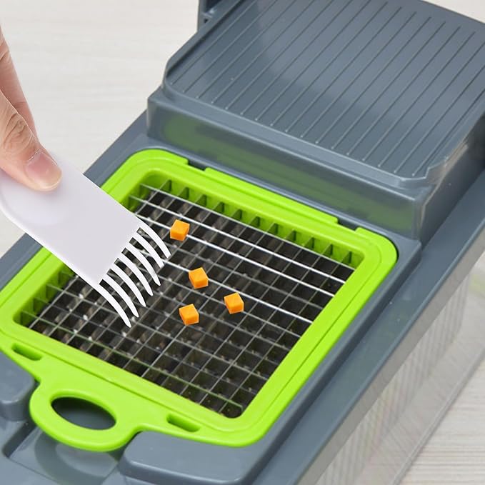 4pcs Vegetable Chopper Cleaning Tools Fork, Salad Onion Chopper Tool Fruit Vegetable Cutter Cleaning Comb for Most Vegetable Choppers