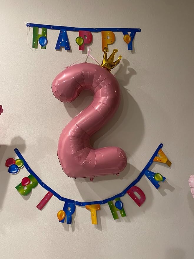 Numbers 9 Balloons Pearl Pink Party Decorations for Women Men, 40 In Big Balloons for Engagement, Wedding, Celebration Party, Graduations, Photo Shoot