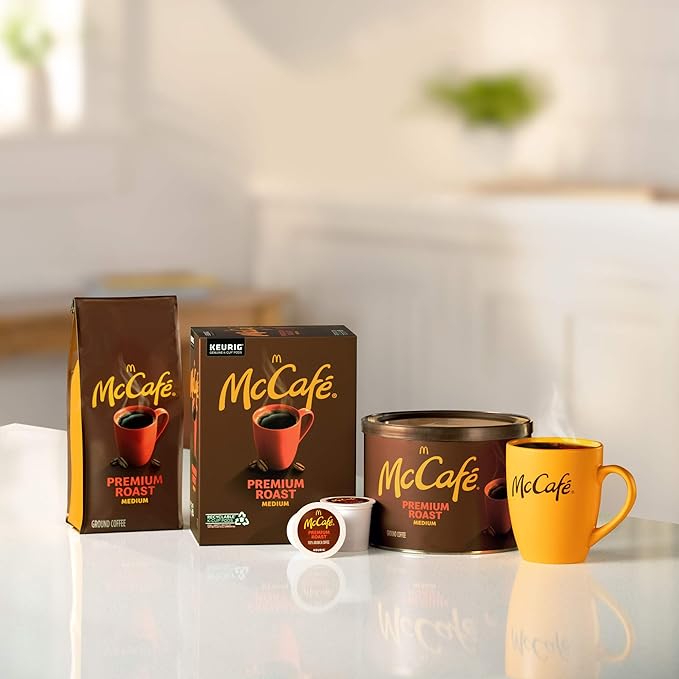 McCafé Premium Roast, Keurig Single Serve K-Cup Pods, Medium Roast Coffee Pods, 48 Count