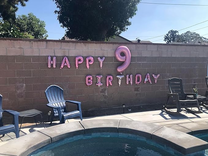 2 Numbers Balloon 40 Inch Pastel Pink Two Balloon Number Birthday Decor, 2nd 12 21st Party Celebration Decorations Graduations Wedding Baby Shower