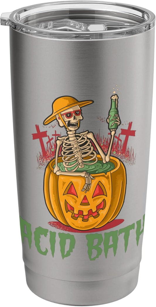 You only need an acidic bath, bathtub Stainless Steel Insulated Tumbler