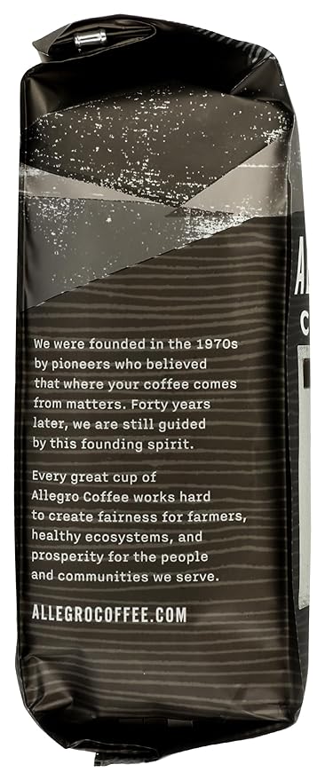 Allegro Coffee Organic French Roast Whole Bean Coffee, 12 oz