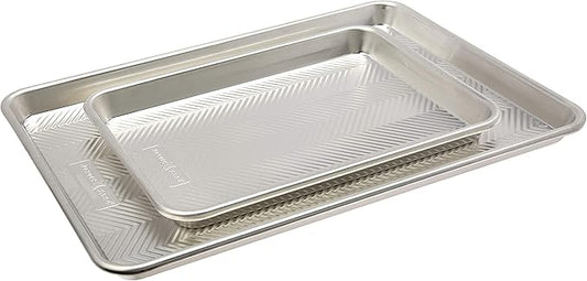 Nordic Ware Prism Baking Half and Quarter Sheet, Natural