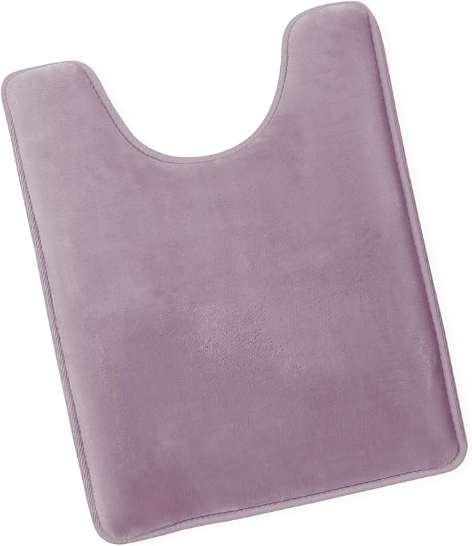 Clara Clark Bathroom Rugs, Velvet Memory Foam Bath Mat, Non-Slip Bath Rugs, Machine Wash, Dries Quickly, Ultra Soft Plush Bath Mats for Bathroom,