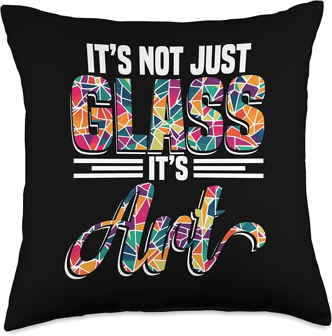 Stained Glass Paint Glass Sheets Stained Glass Artist Throw Pillow