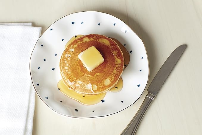 Lenox 895696 Blue Bay Dots 4-Piece Dinner Plate Set