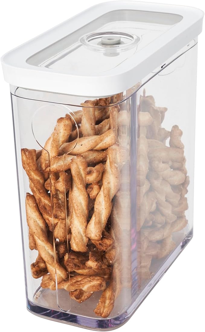 ZWILLING Fresh & Save Cube Box, Plastic, Airtight Dry Food Storage Container, Medium X-Tall Cube, 3M Container, 3-qt