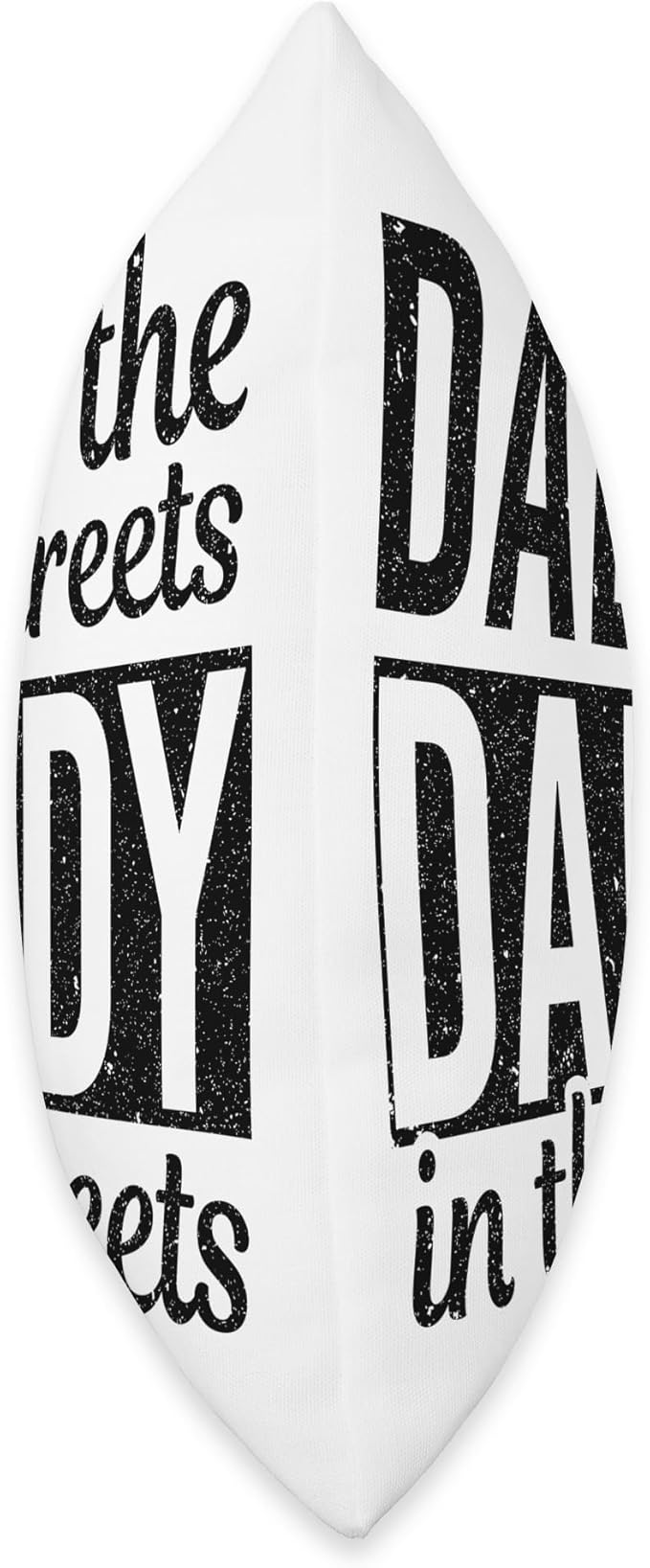 Dad In The Streets Daddy In The Sheets Throw Pillow, 18x18, Multicolor