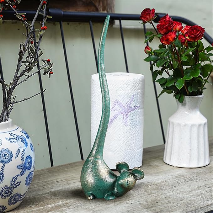 Metal Stand Design Standing Rack for Bathroom Kitchen Countertops Stabilized Base Kitchen Towel Stand