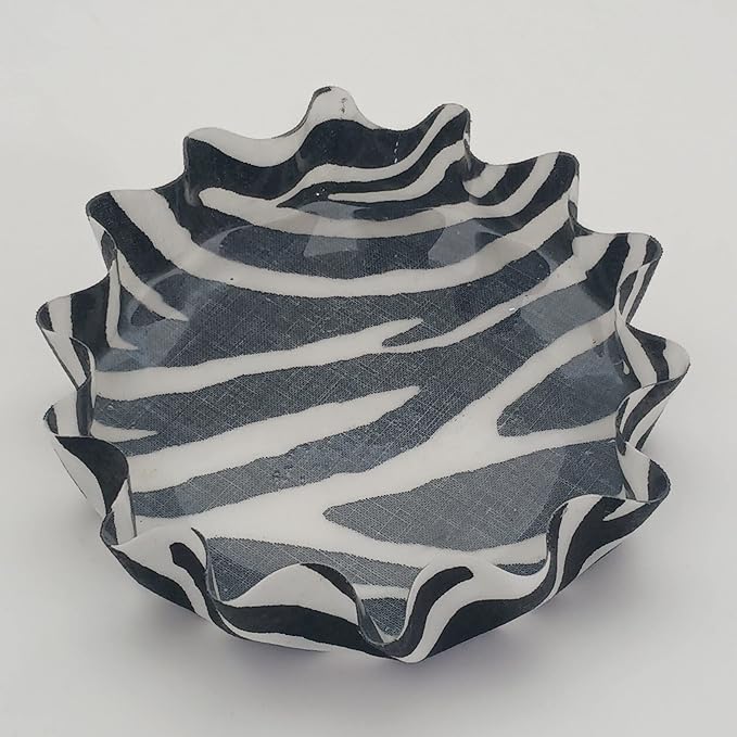 Andreas Silicone LP5-150 Zebra 5" Lillie Pad