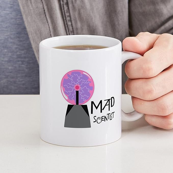 CafePress Mad Scientist Mugs 11 oz (325 ml) Ceramic Coffee Mug