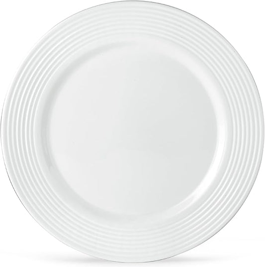 Lenox Tin Can Alley 7-Degree Dinner Plate, White, 1 Count (Pack of 1)