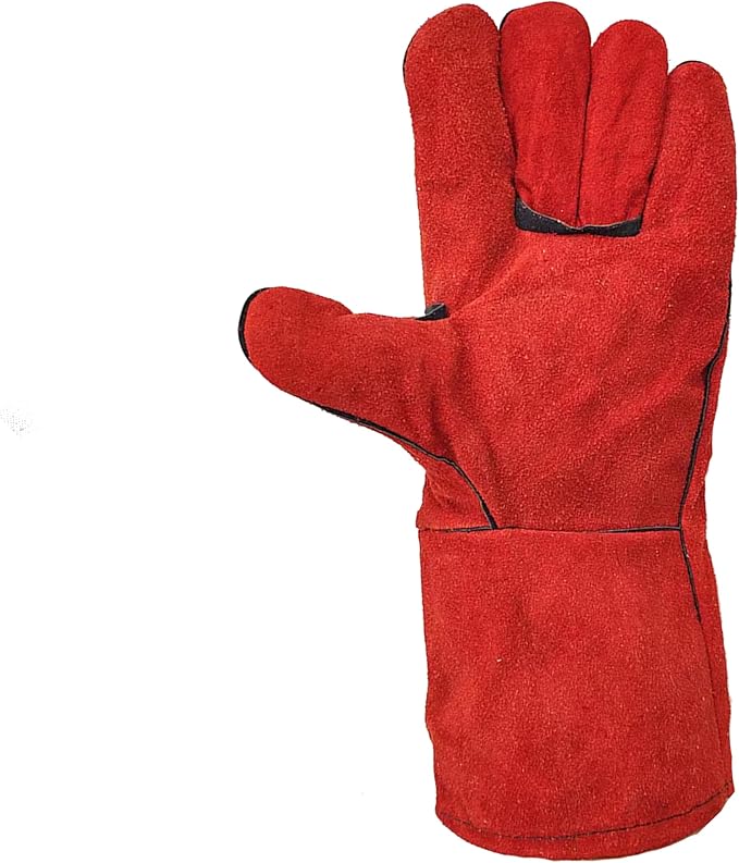 Heat Resistant Gloves for Grill BBQ,Long Sleeve Grill Gloves for Baking,Oven,Fireproof, Stove,Welder,Welding,Fireplace