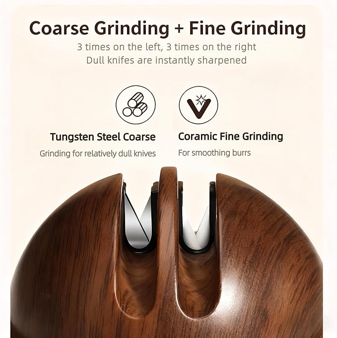cuplus Kitchen Knife Sharpener Whetstone, 2-in-1 Adsorbed Knife Sharpening Stone for Knives Scissors Blade, Cute Decorative Kitchen Gifts for Home Chefs Women Men, Kitchen Gadget(Planet Style)
