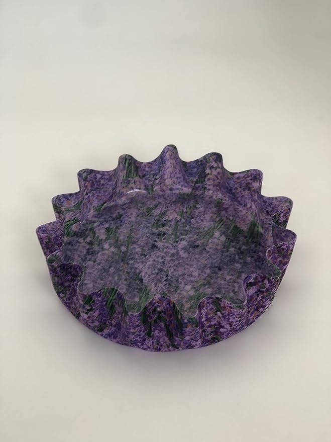 Andreas Silicone LP4-374 Lavender Medley 4" Lillie Pad