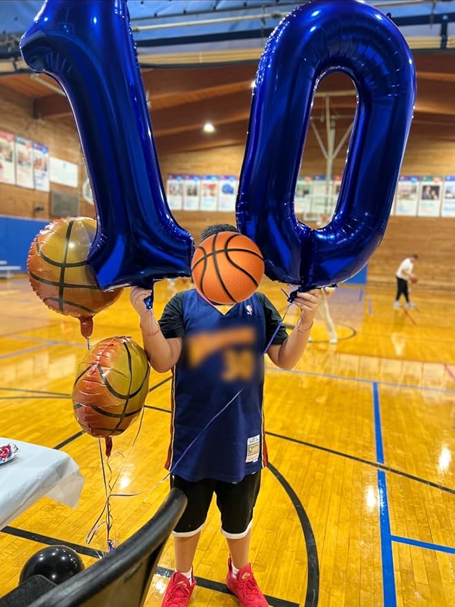 17 Balloon Numbers 40 In, 17th Birthday Decorations for Boys Girls, Dark Blue Happy 71st Birthday Party Decorations Big Balloons for Wedding, Celebration Party, Graduations