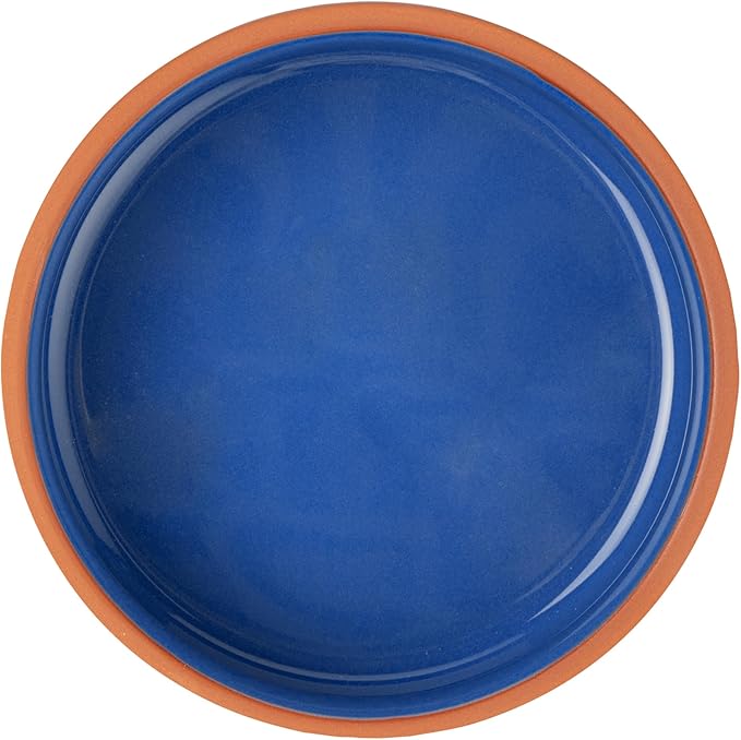 Restaurantware Terracotta Cazuela Bowls 2 Pack of 17 oz Durable Rustic Serving Dish Glazed Oven-Safe Bowl Freezer-Safe Tapas Dish Microwave-Safe Dishwasher-Safe